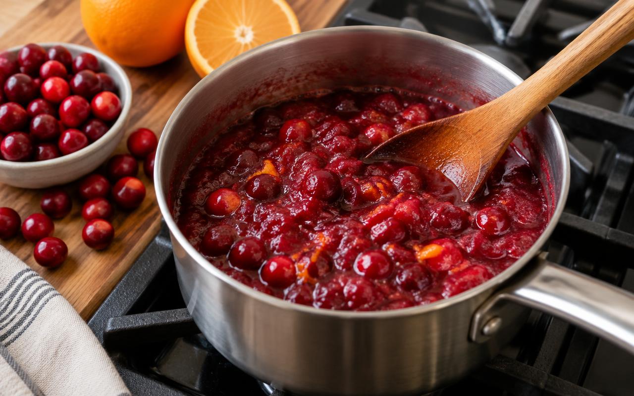 Article image for: How Do You Make Cranberry Sauce From Fresh Cranberries? - A professional photo related to food & drink