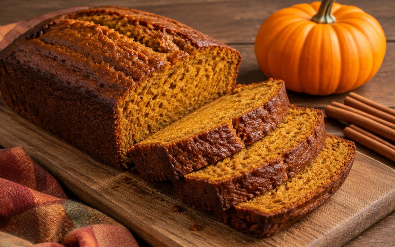 Article image for: How Do You Make Moist Pumpkin Bread From Scratch? - A professional photo related to food & drink